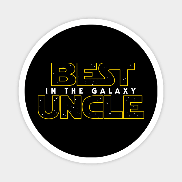 Best Uncle in the Galaxy v2 Magnet by Olipop